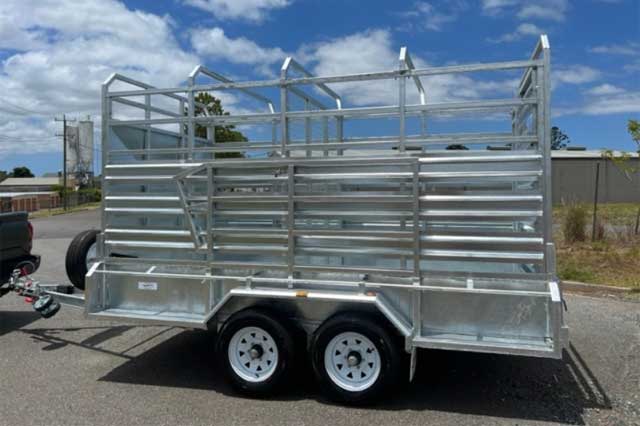 Cattle Crate Tandem Trailer