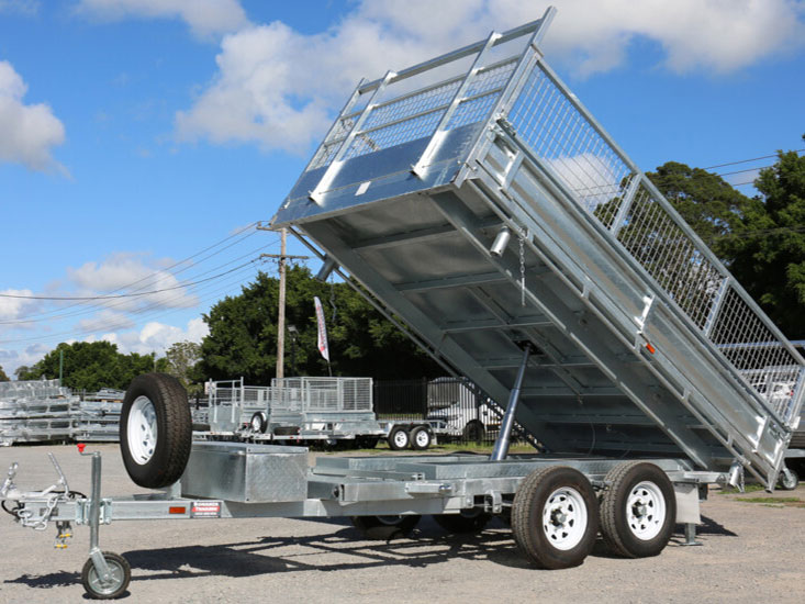 Hydraulic 3-way Tipping Trailer Details (2)