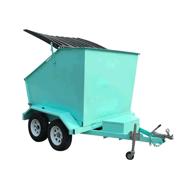 Hydraulic Tipper Bin Trailer (2)