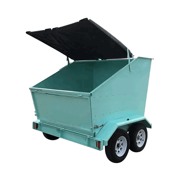 Hydraulic Tipper Bin Trailer (5)