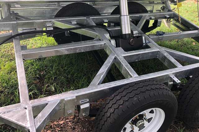 Hydraulic Tipper Trailer Chassis