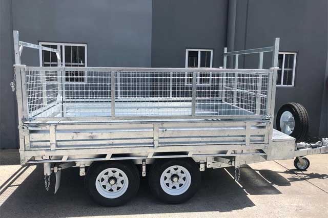 Hydraulic Tipper Trailer Hot-dip Galvanization