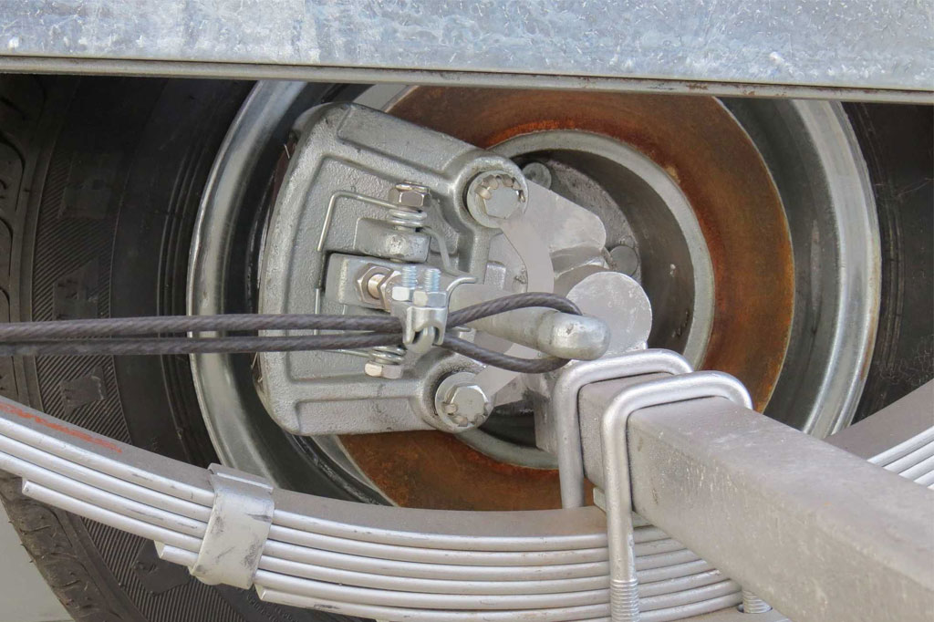 Mechanical Trailer Brake System